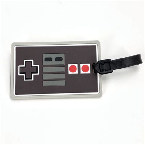 Classic Nes Nintendo Controller Luggage Backpack Bag Tag New Ebay