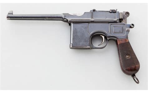 Early Small Hammer C96 Mauser Semi Automatic Pistol
