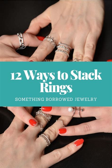 12 Ways To Stack Rings