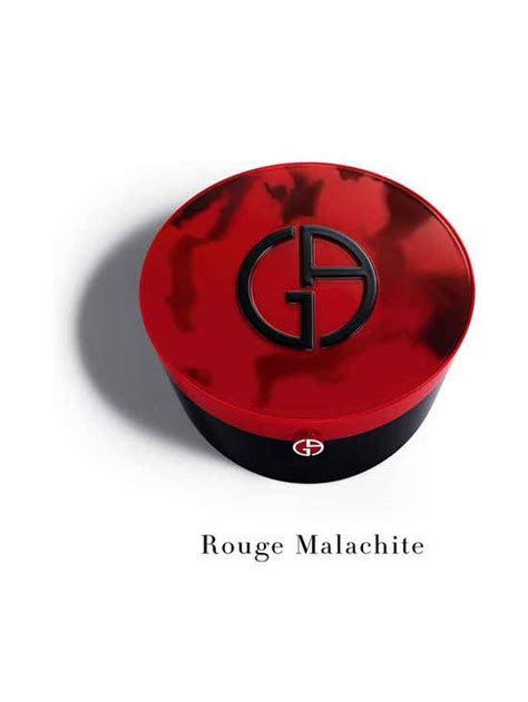 Giorgio Armani Red Cushion Malachite Case Th