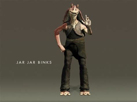 Jar Jar Binks Star Wars Costumes Star Wars Characters Star Wars