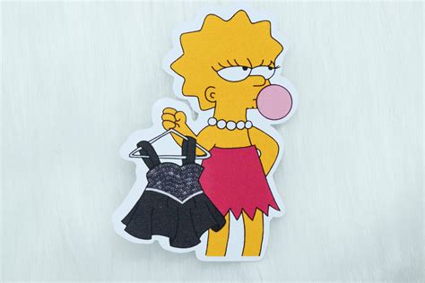 Lisa Simpson Sticker Etsy