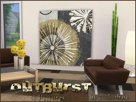 Akisima Sims Blog Outburst 4 Paintings • Sims 4 Downloads