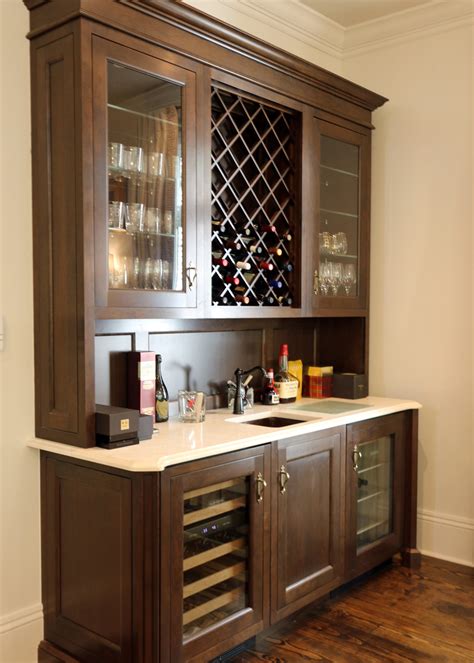 Custom Home Bar Design In Uptown Nola Classic Cupboards