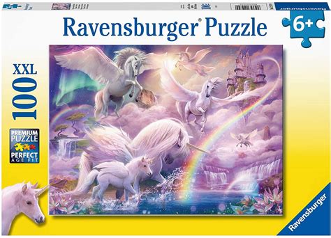 Ravensburger Pegasus Unicorns 100 Xxl Piece Jigsaw Puzzle