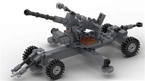 Lego Moc Bofors 40 Mm L60 By Lepetitlegoneuf Rebrickable Build