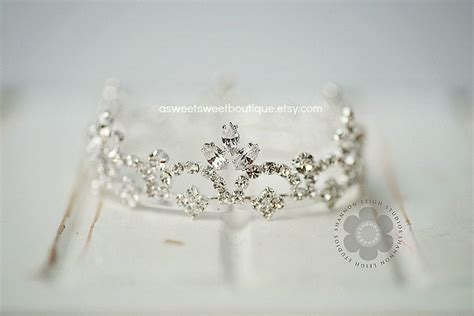 Baby Tiara Baby Girl Photo Prop Baby Tiara Baby Headband Etsy Baby