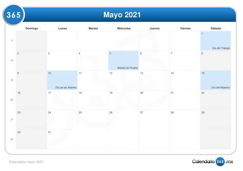 Calendario Mar 2021 Calendario Del Mes De Mayo 2021 Para Imprimir