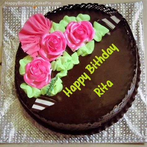 Chocolate Birthday Cake For Rita