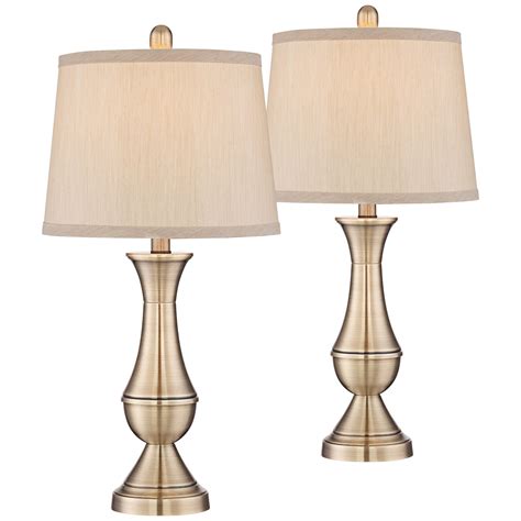 Regency Hill Traditional Table Lamps Set Of Antique Free Nude Porn