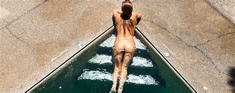 Gia Marie Pool Wet Naked Sunglasses Playboy Mini