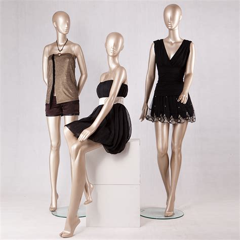 Customized Display Mannequin Abstract Female Dress Display Mannequin