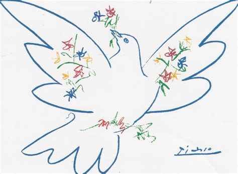Pablo Picasso Dove Of Peace