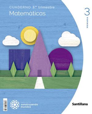 MATEMÁTICAS 3º PRIMARIA CUADERNO 3 SANTILLANA 22 PROYECTO