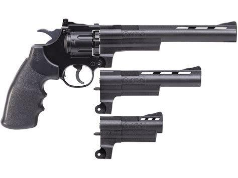 Crosman Vigilante Semi Auto Co2 Powered Pellet Revolver With 6 Inch