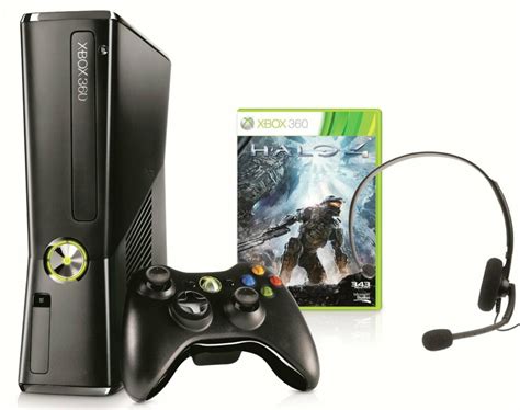 Console Xbox 360 Slim Noire 250 Go Halo 4 Acheter Vendre Sur
