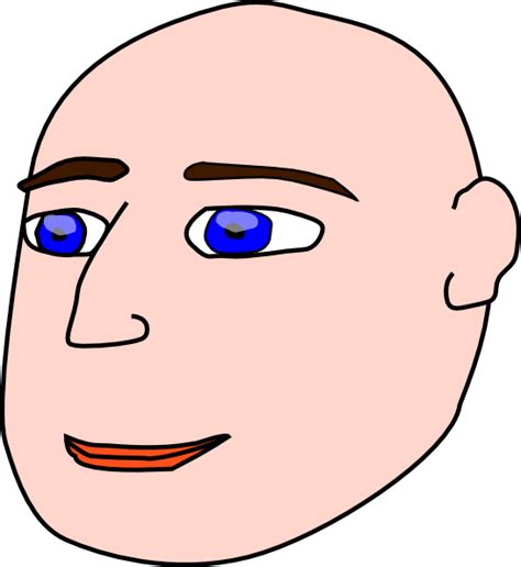 Head Man Bald Clip Art At Vector Clip Art Online Royalty
