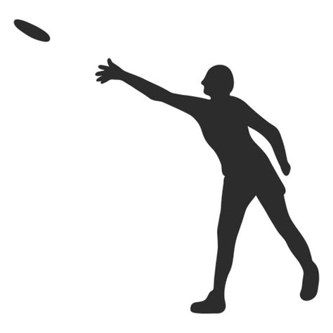 Standing Man Throwing Frisbee Png And Svg Design For T Shirts
