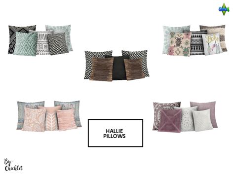 The Sims Resource Hallie Bedroom Bed Pillows Mesh Reqd