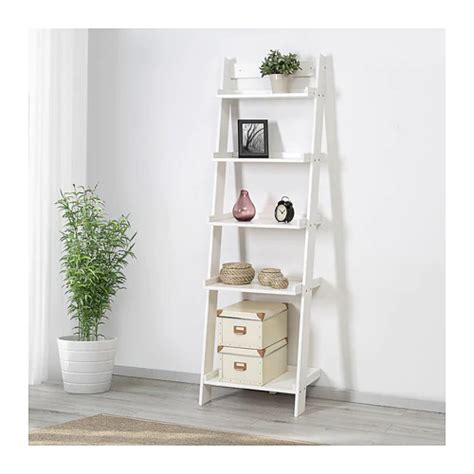 Product details shallow shelves help you to use the walls in your home efficiently. HOGHEM Wall shelf, white, 22 1/2x73 5/8" - IKEA | Ladder ...