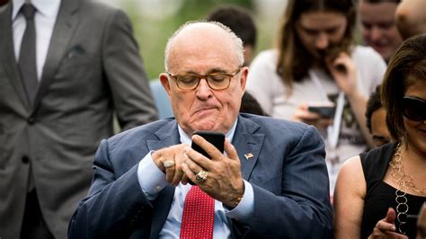 Feds execute warrant at rudy giuliani's nyc home. Rudy Giuliani and the Butt-Dialler Within All of Us | The ...