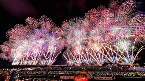 Best Fireworks Festival Nagaoka Nigata Japan Realtime Youtube Live
