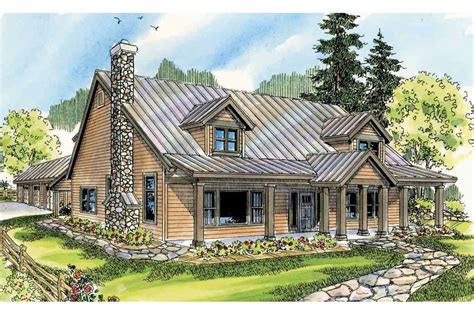 Lodge Style House Plans Elkton Associated Designs Jhmrad 25451