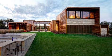 Bates Masi Architects Clean Geometric Design From The Hamptons