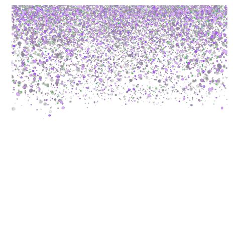 Purple Glitter Confetti Fade Fall Falling Pretty