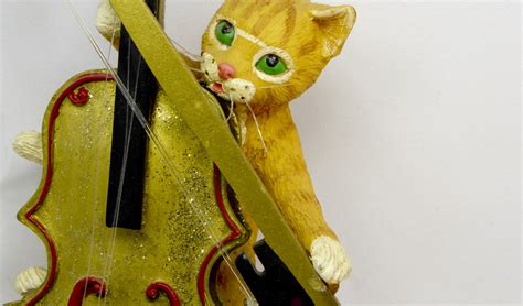 Cat Playing Cello Free Stock Photo Public Domain Pictures