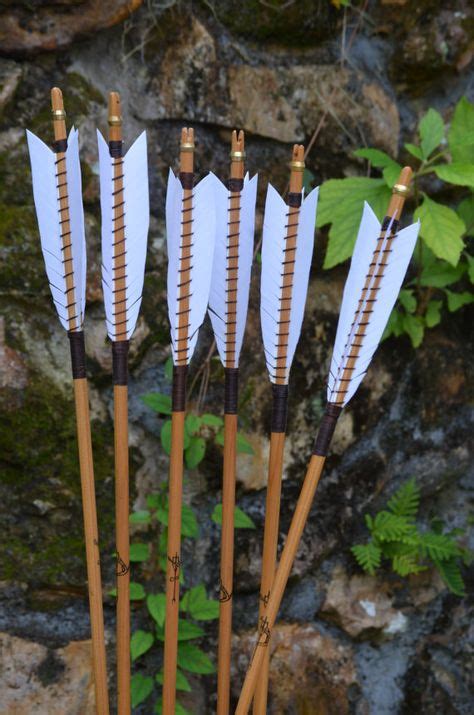 Arrows Cedar Archery Arrows Set Of 6 Medieval By Podunkhollow With