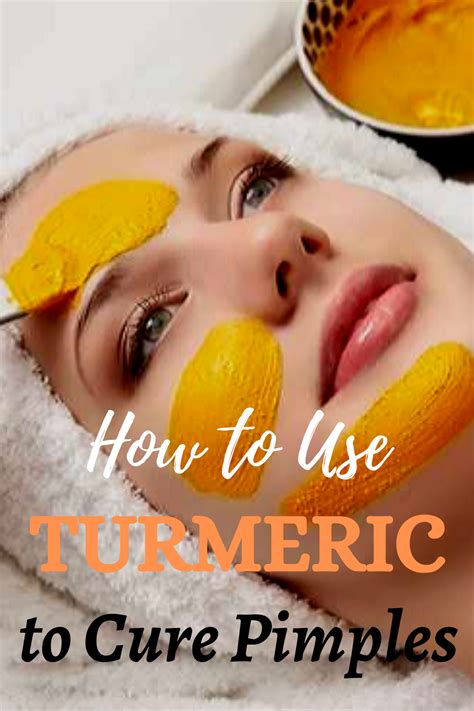 How To Use Turmeric To Cure Pimples