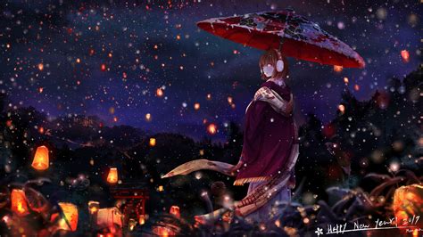 3840x2160 Anime Girl With Umbrella 4k Hd 4k Wallpapersimages
