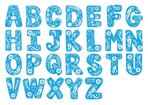 Free downloads poster and tables. Floral Alphabet Flower Decoration Letter Design Font ...