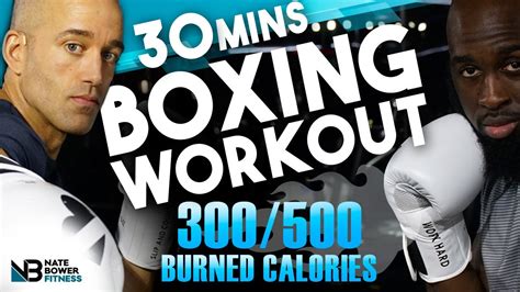 30 Minute 300 500 Calories Burned Basic Boxing Workout