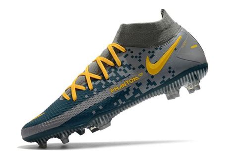 2021 Nike Phantom Gt Elite Dynamic Fit Fg Blue And White Football Boots