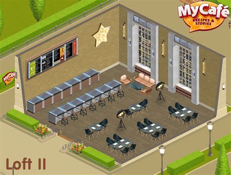Loft Ii Style My Cafe Game Mycafe Mycafegame Game Cafe Cafe