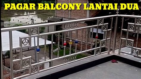 ISTIMEWA.. Pagar Balkon Mewah Rumah minimalis Lantai Dua/second floor