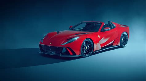 2560x1440 Novitec Ferrari 812 Gts Red 2021 1440p Resolution Wallpaper