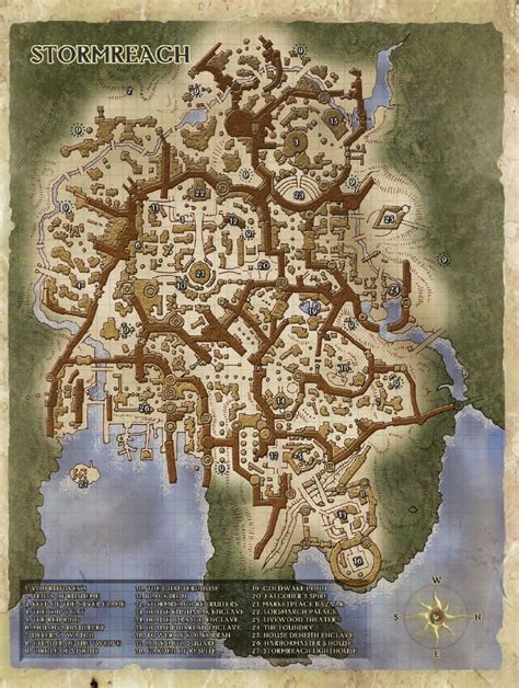 Eberron Secrets Of Xendrik Fantasy City Map Fantasy Map Map Layout