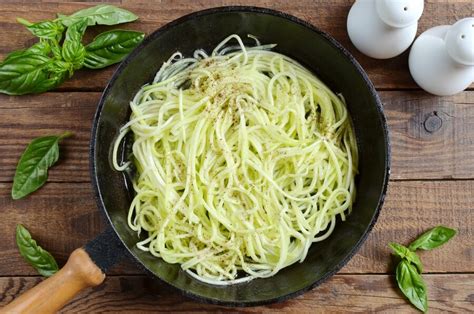 Low Carb Zucchini Pasta Recipe Cookme Recipes