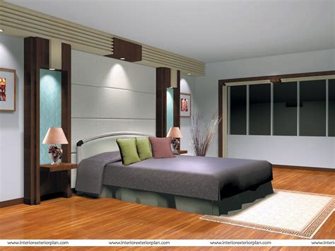 Interior Exterior Plan Streamlined Bedroom Design