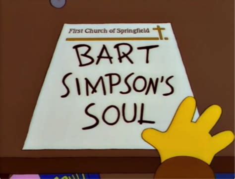 S07 E04 Bart Sells His Soul Puzzled Pagan Presents