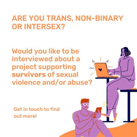 Trans Non Binary And Intersex Survivors Of Sexual Violence Brighton