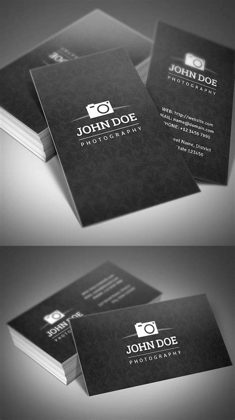 Designing your business cards in a very trendy fashion and making it a business card creates a physical connection and bond between you or your business and your customers. Creative Photography Business Cards | Design | Graphic Design Junction