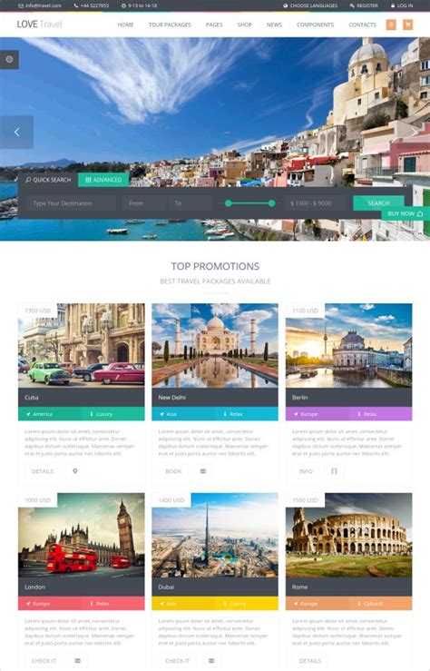 27 Travel Tourism Blogger Themes And Templates