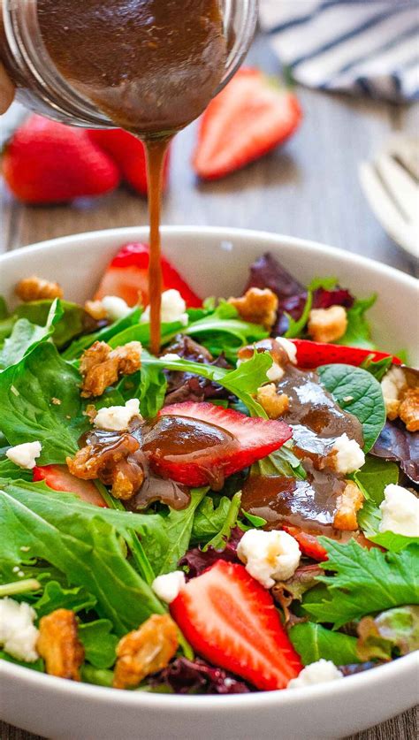 Strawberry Feta Salad With Balsamic Vinaigrette Bunnys Warm Oven