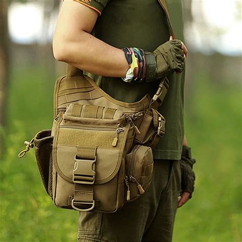 Tactical Camouflage Waist Pack Large Capacity Outdoor Bag Chest Packs