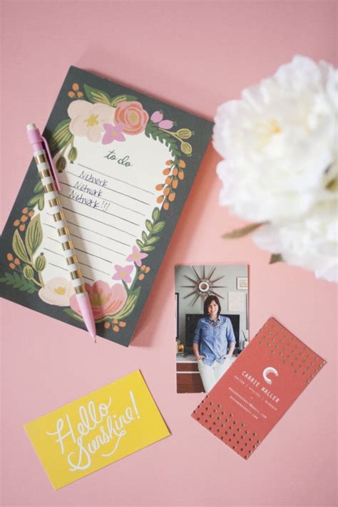 Courtesy of minted looking for a cute way to stay connected? My Minted Business Cards - Dream Green DIY