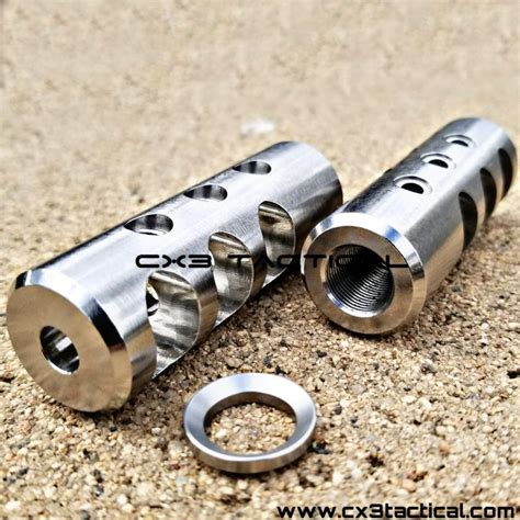 Ruger 1022 Stainless Steel Muzzle Brake Compensator Ruger Charger